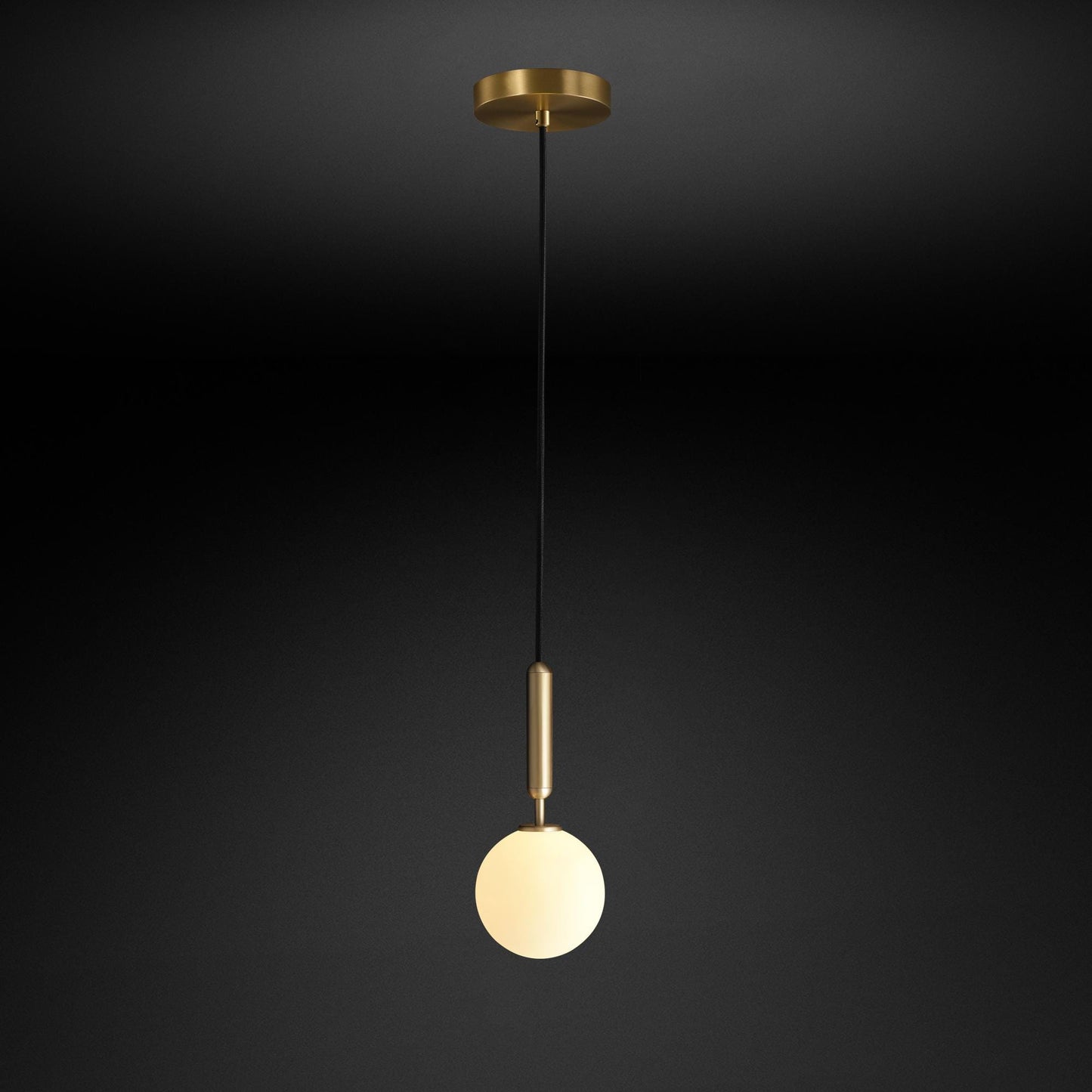Vintage Copper Chandelier with Glass | Chic Copper Glass Pendant Light | Contemporary Copper and Black Fixture