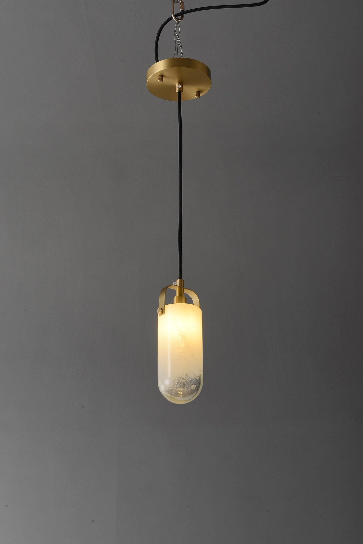 Artisan Brass and Glass Chandelier | Handcrafted Copper Lighting for Luxury Interiors