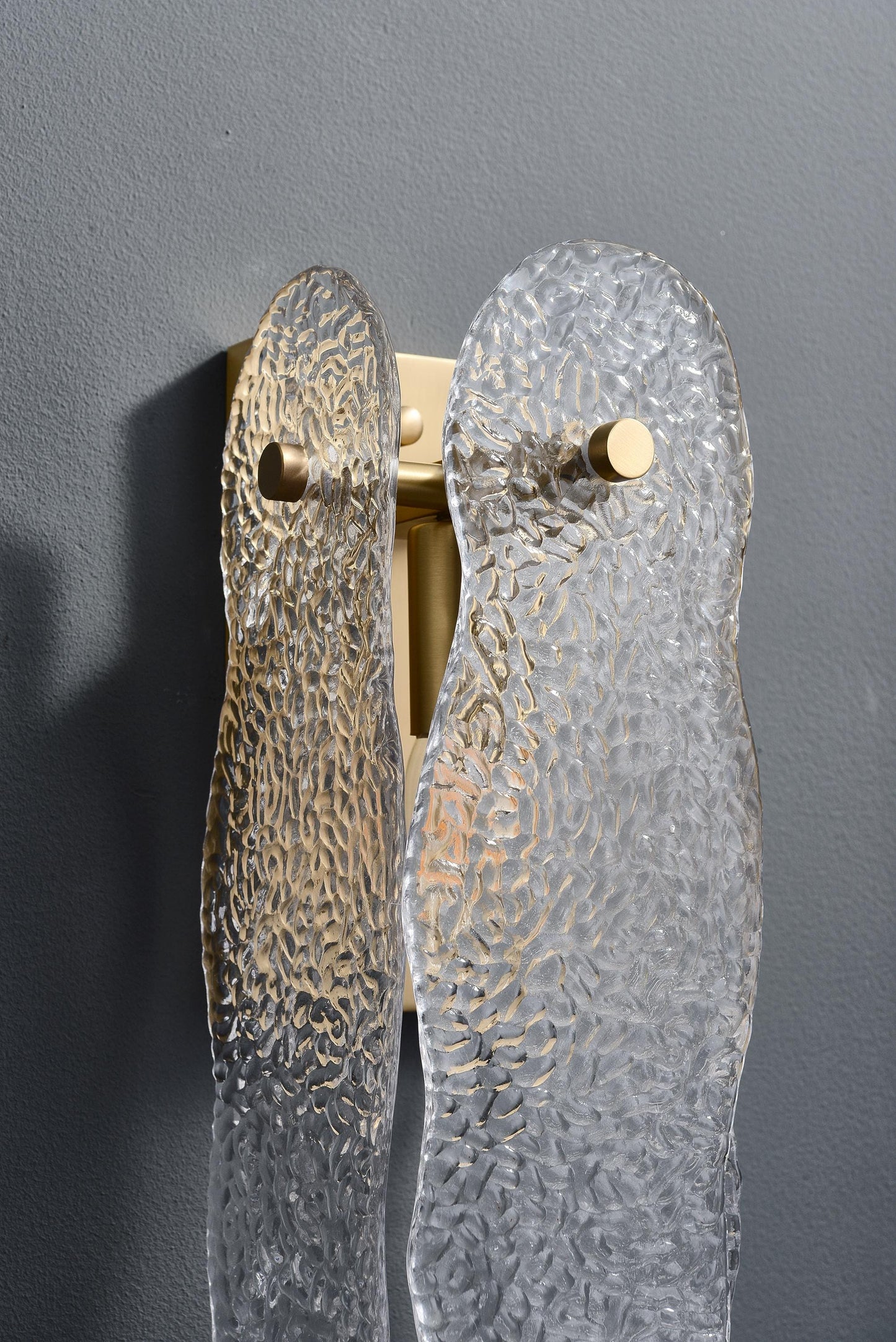 Antique Sconce Glass Copper Brass Wall Sconce Copper Finish