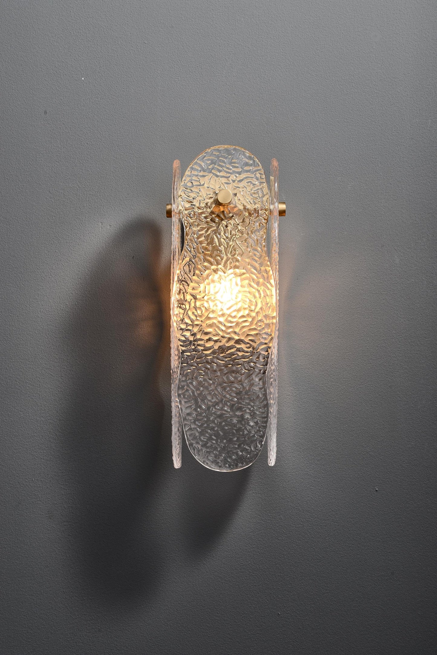 Antique Sconce Glass Copper Brass Wall Sconce Copper Finish