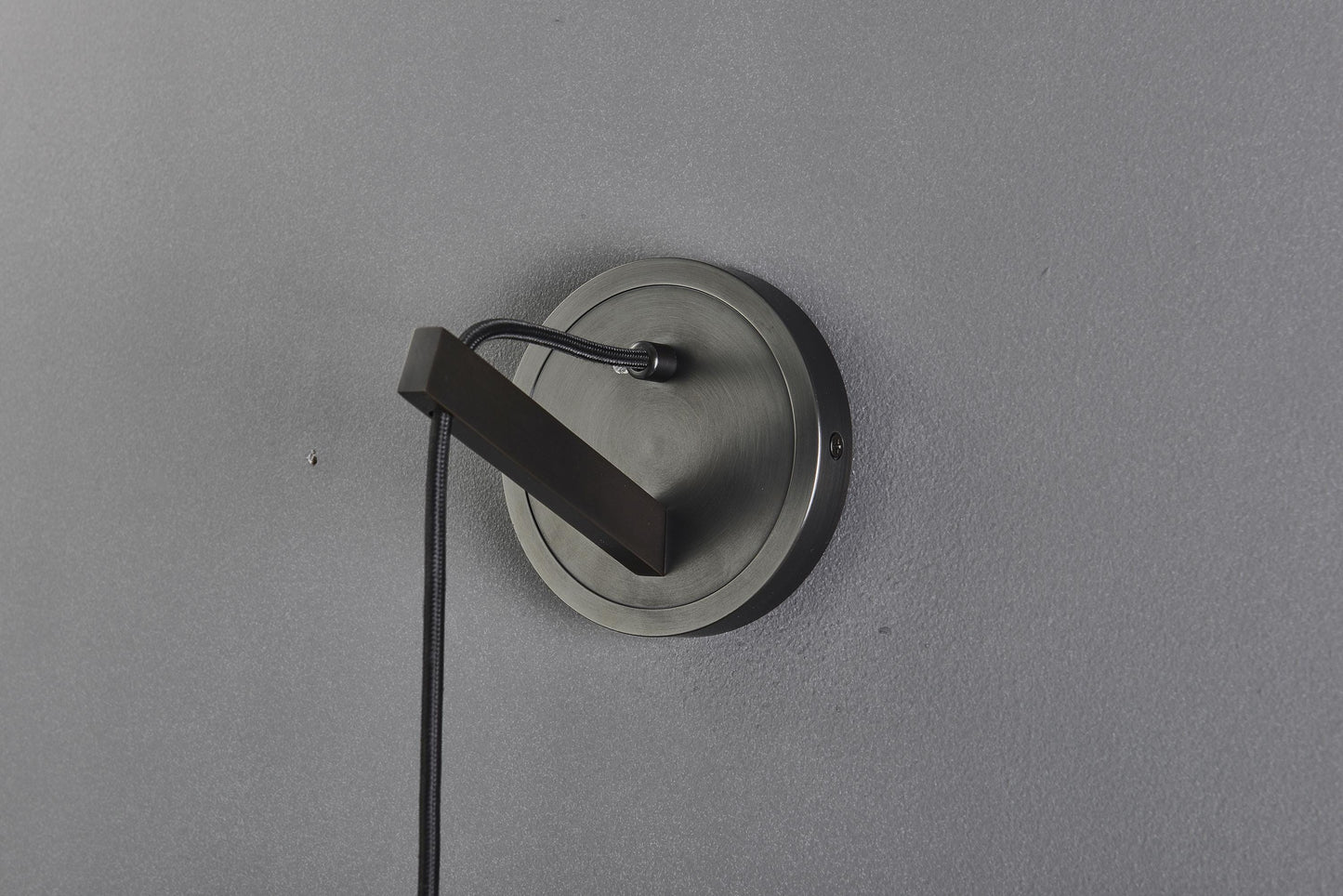 Modern Wall Fixture Brass Glass Copper Wall Lamp in Black