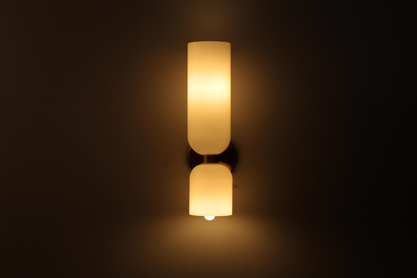 Vintage Industrial Iron and Glass Wall Sconce | Modern Rustic Lighting for Any Space