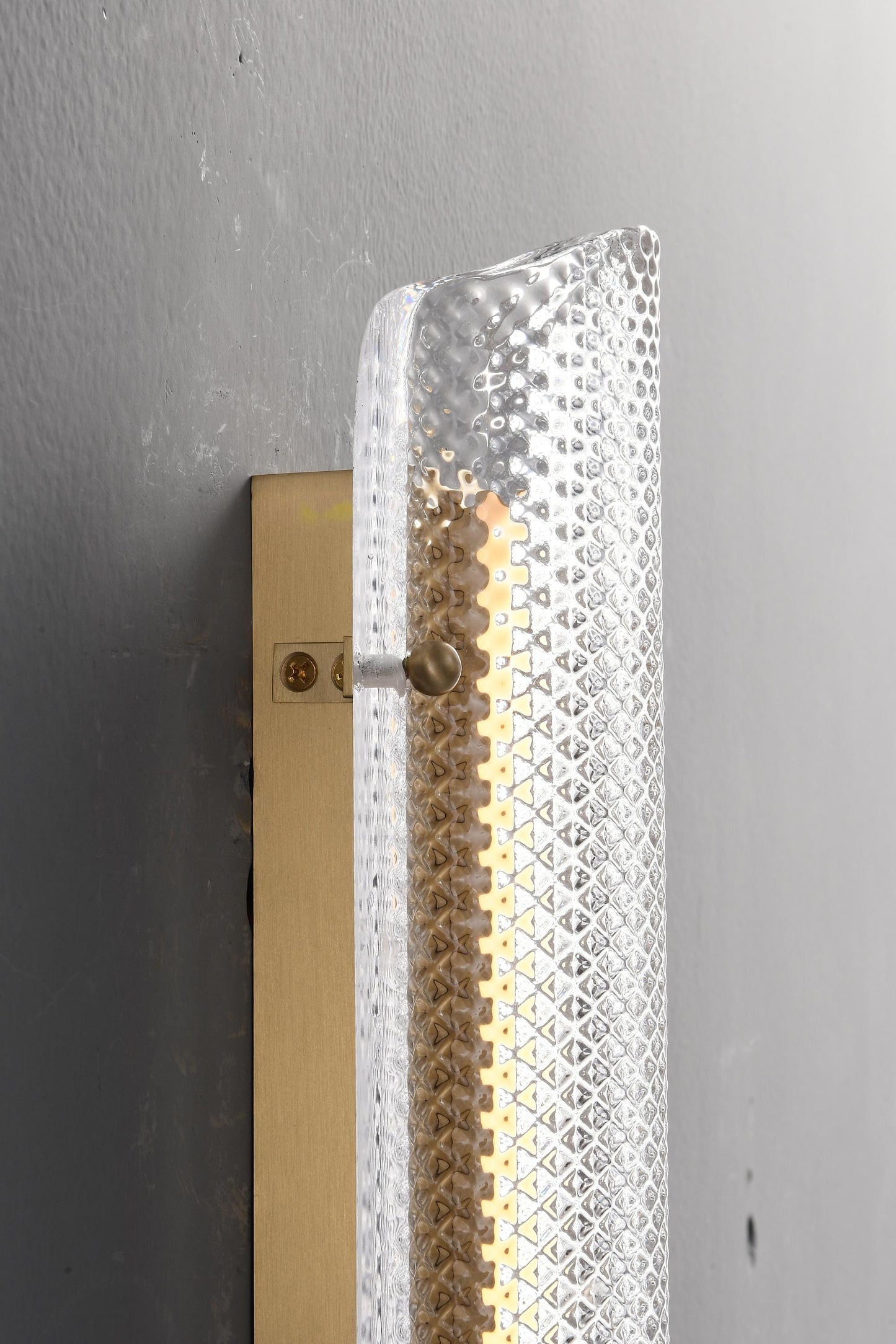 Antique Brass and Copper Wall Lamp, Glass Sconce – Decorative Lighting Fixture for Modern Living Rooms
