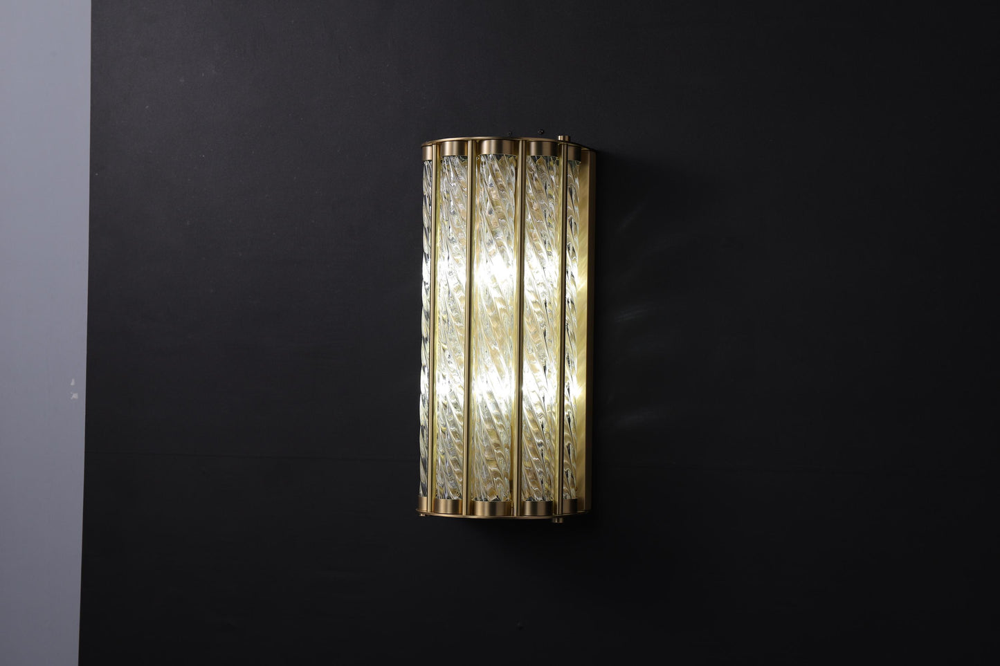 Rustic and Contemporary Copper Wall Lamp | Industrial Copper and Glass Wall Lighting for Modern and Vintage Styles