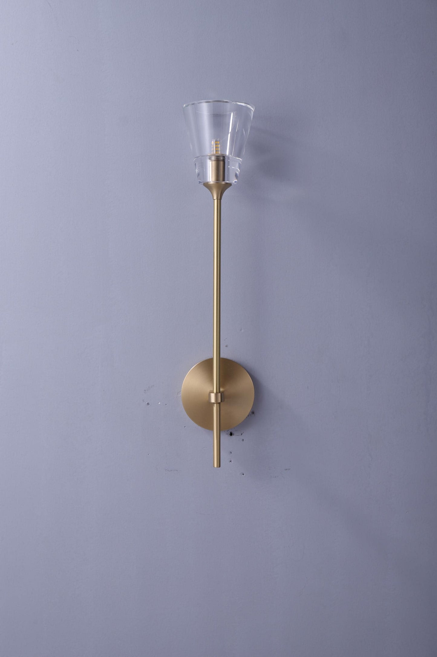 K9 Crystal-Accented Bronze Copper Wall Lamp – Elegant Modern Sconce and Art Deco High-End Lighting Fixture
