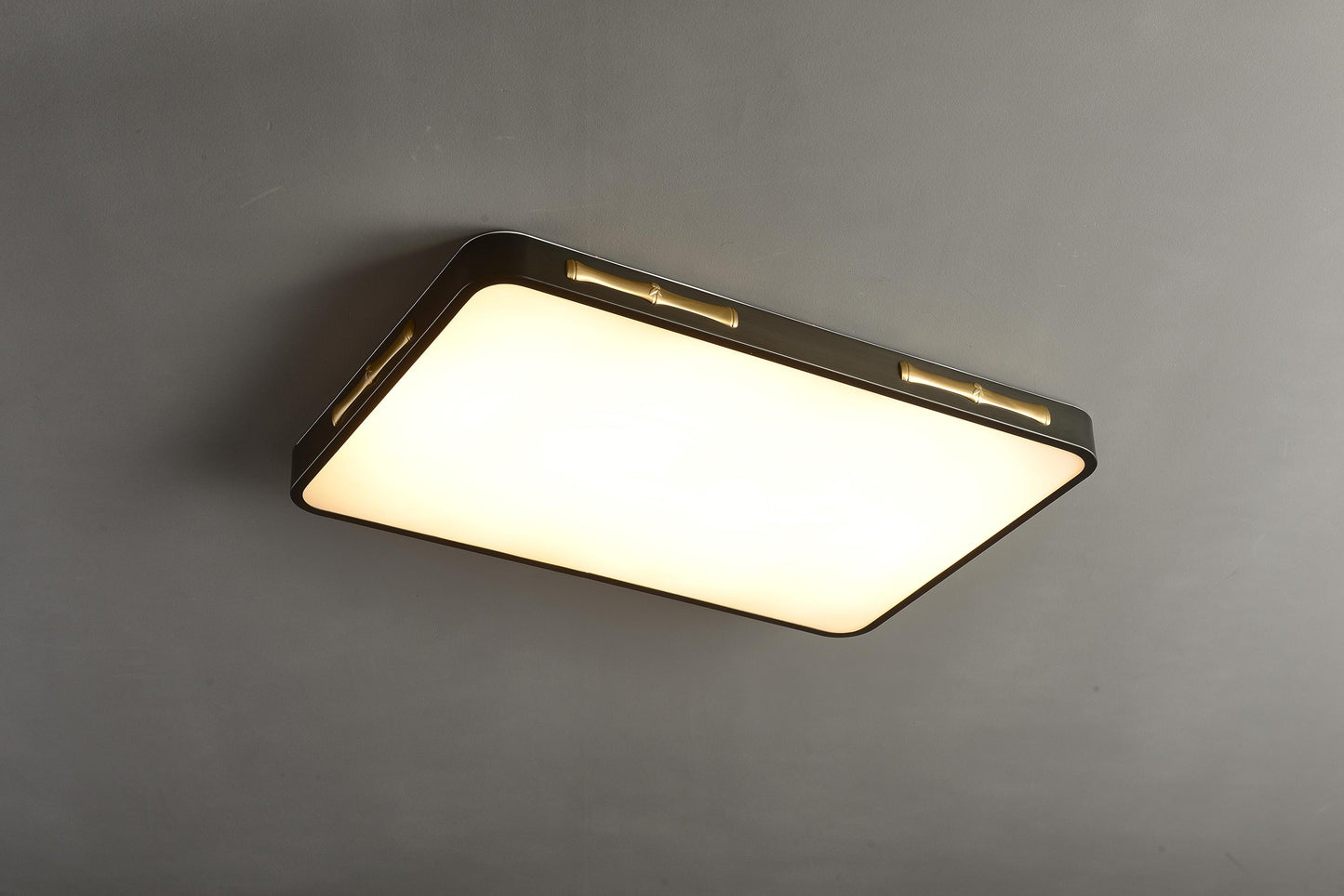 Fashionable Copper and Black Ceiling Fixture | Modern Acrylic Pendant Light