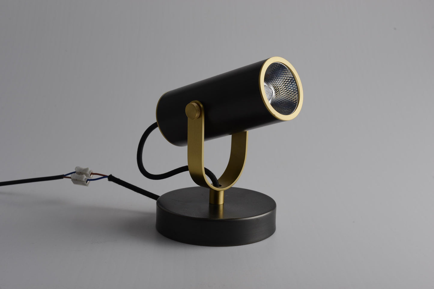 Artisan Copper Desk Lamp | Sleek Black and Copper Table Light | Industrial and Vintage Style