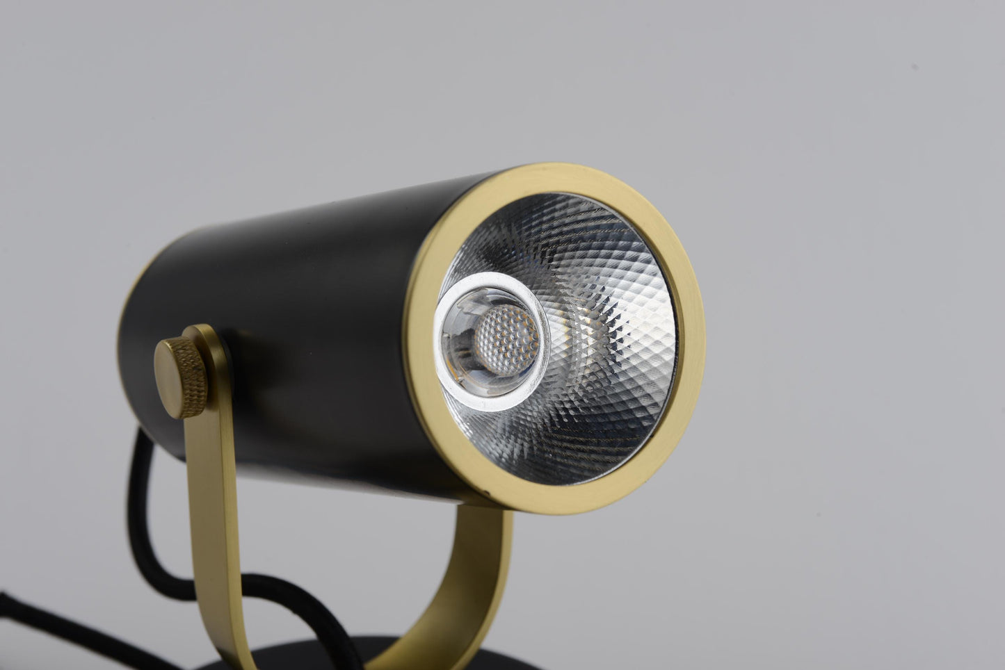 Artisan Copper Desk Lamp | Sleek Black and Copper Table Light | Industrial and Vintage Style
