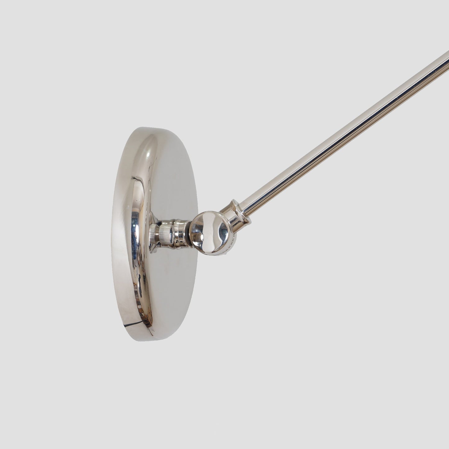 Industrial Articulating Brass Wall Lamp
