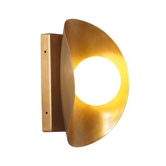 Single Globe Wall Sconce