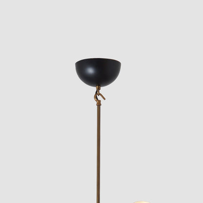 Large Italian Sputnik Chandelier in the Style of Stilnovo 42"D
