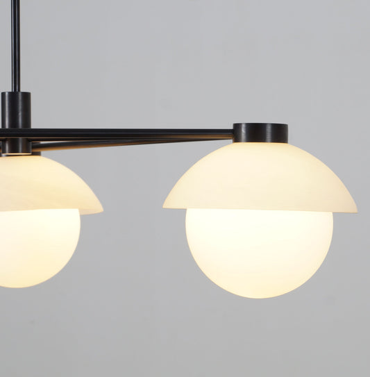 Handcrafted Modern Brass 3 Surface CASA Pendant Light Fixture
