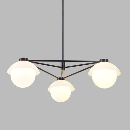 Handcrafted Modern Brass 3 Surface CASA Pendant Light Fixture