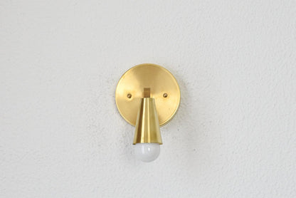Wall Sconce Single Cone Light Vanity Lamp