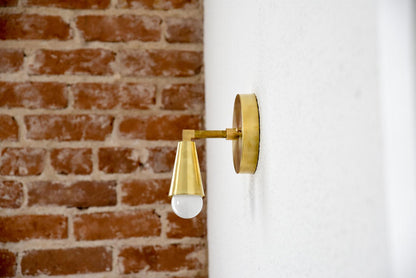 Wall Sconce Single Cone Light Vanity Lamp