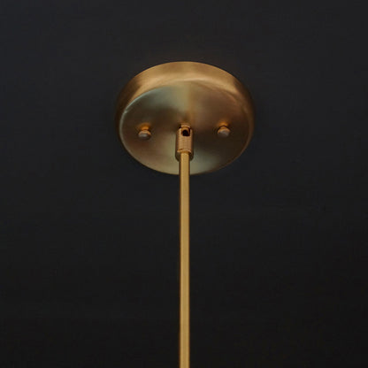 3 Light Blue Ball Sputnik Chandelier Light Fixture