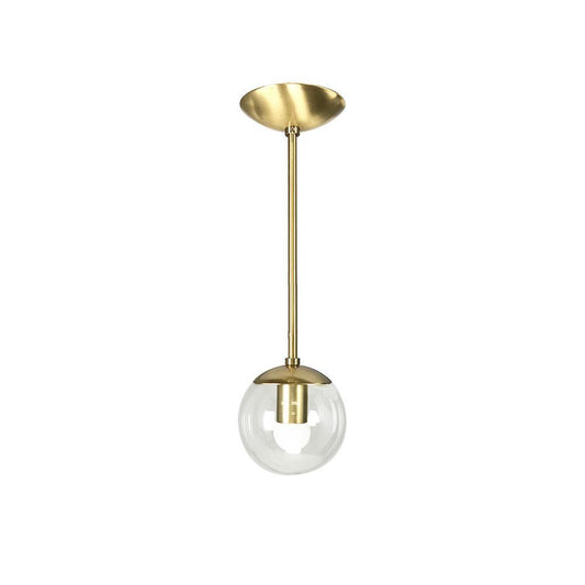 Glass Globe Pendant 6" - Doozie Light Studio