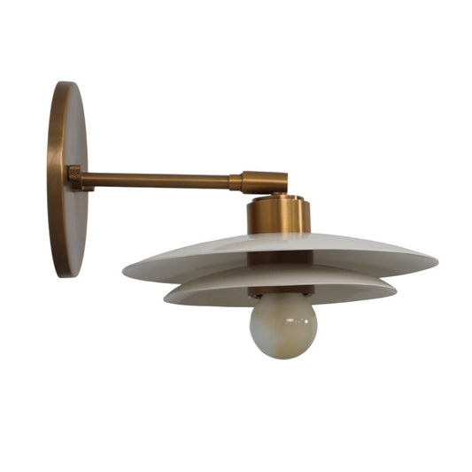 Handmade Single Light Bulb Sputnik Brass Wall Lamp Beside Wall Mount fixture