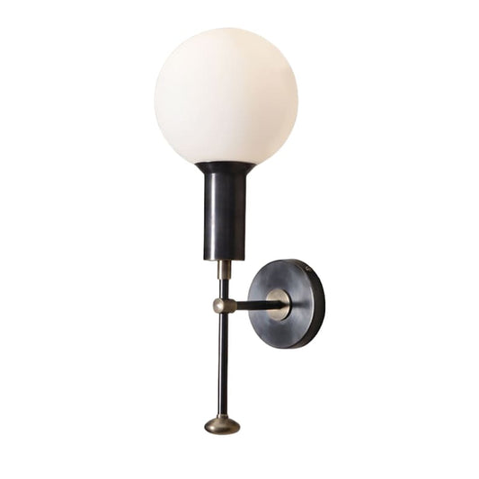 Handmade Single Globe Sputnik Brass Sconce Wall Lamp Beside Wall Lamp