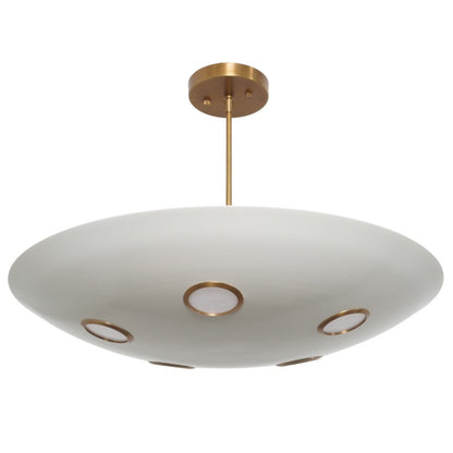 Six Light Pendant Chandelier Light Fixture Handmade Brass Sputnik Chandelier Ceiling Pendant