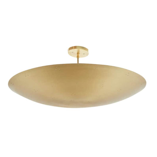 6 Light Brass Perforated Pendant Chandelier Light Fixture Handmade Brass Sputnik Chandelier Ceiling Pendant