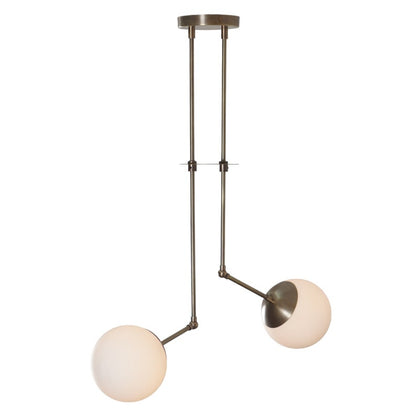 Two Globe Handmade Sputnik Chandelier Pendant Light Fixture Globe Pendant