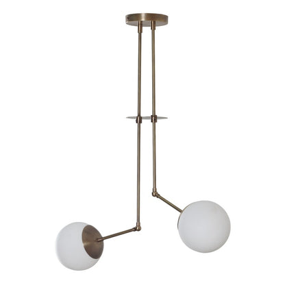Two Globe Handmade Sputnik Chandelier Pendant Light Fixture Globe Pendant