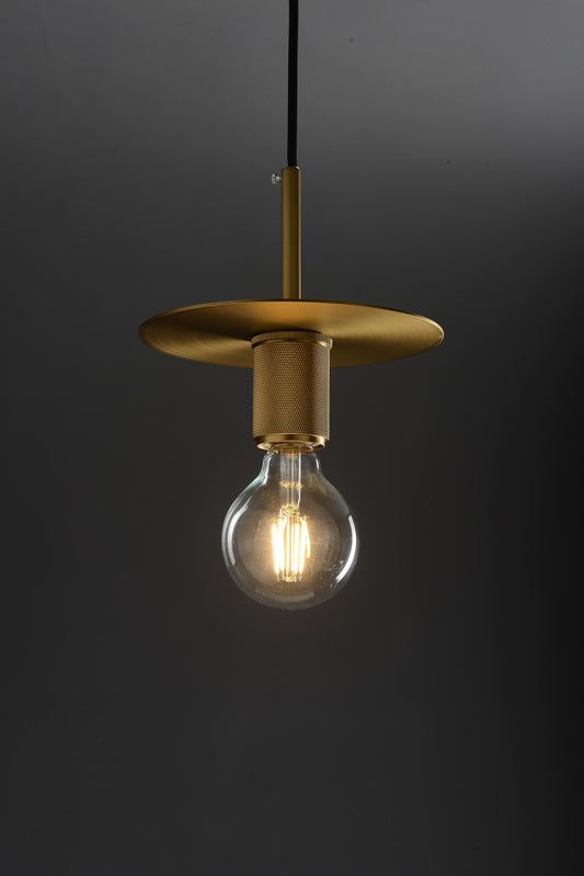 Antique Copper Chandelier- Rustic Vintage Light Fixture with Decorous Copper Design
