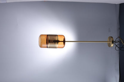 Rustic Copper Chandelier with Glass Accents – Modern Style