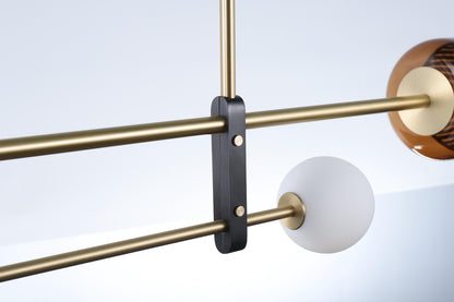 Best Copper Chandelier with Amber Glass – An Icon of Modern Elegance