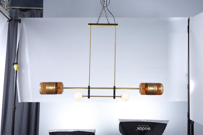 Best Copper Chandelier with Amber Glass – An Icon of Modern Elegance
