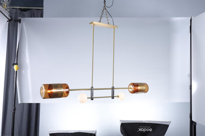 Best Copper Chandelier with Amber Glass – An Icon of Modern Elegance
