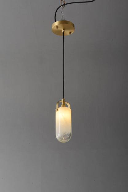 Artisan Brass and Glass Chandelier | Handcrafted Copper Lighting for Luxury Interiors