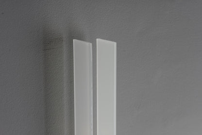 Modern Sconce Brass Black Wall Lamp Copper and Glass Design