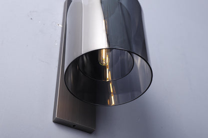 Elegant Industrial Style Wall Lamp Wall Lamp Iron Body and Glass Shade Lamp