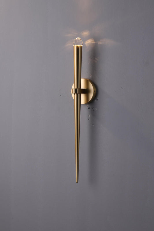 Vintage Copper Wall Light with All Copper Lamp Body – Mid-Century Style