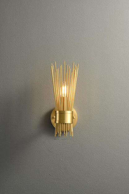 Copper Vintage Sconce – Mid-Century Single Head Light Fixture