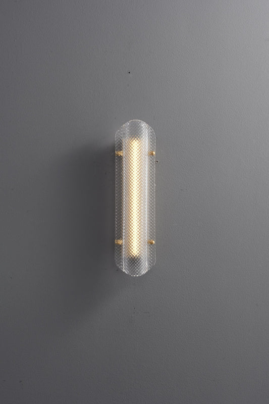 Antique Brass and Copper Wall Lamp, Glass Sconce – Decorative Lighting Fixture for Modern Living Rooms
