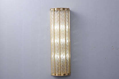 Rustic and Contemporary Copper Wall Lamp | Industrial Copper and Glass Wall Lighting for Modern and Vintage Styles