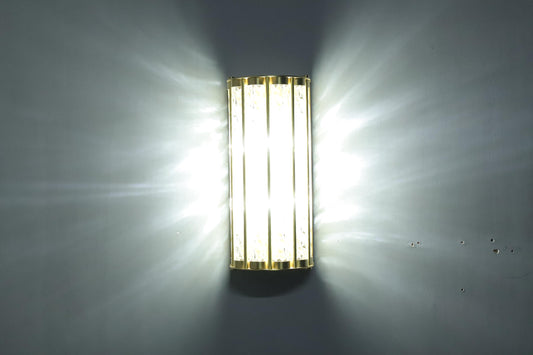 Designer Copper and Glass Wall Lamp | Vintage, Rustic, and Modern Copper Wall Sconces for Industrial Lighting