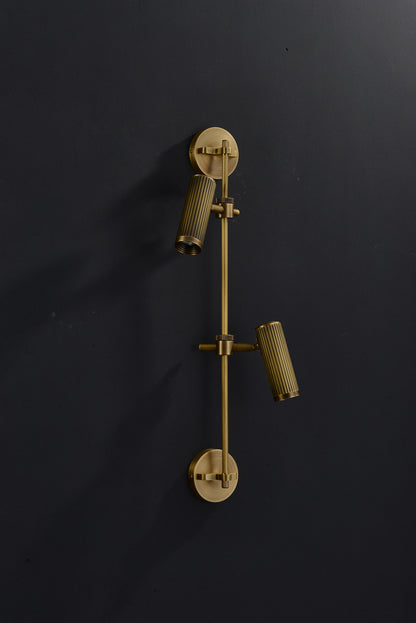 Chic Bronze Wall Lighting Fixture | Elegant Copper Wall Sconce for Industrial Spaces