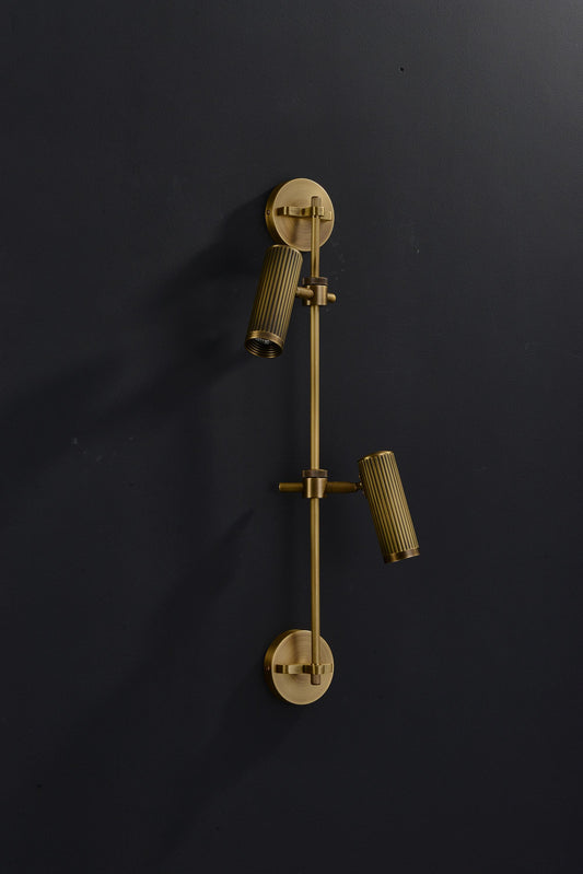 Chic Bronze Wall Lighting Fixture | Elegant Copper Wall Sconce for Industrial Spaces