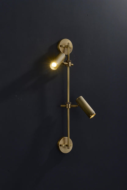 Chic Bronze Wall Lighting Fixture | Elegant Copper Wall Sconce for Industrial Spaces