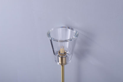 K9 Crystal-Accented Bronze Copper Wall Lamp – Elegant Modern Sconce and Art Deco High-End Lighting Fixture