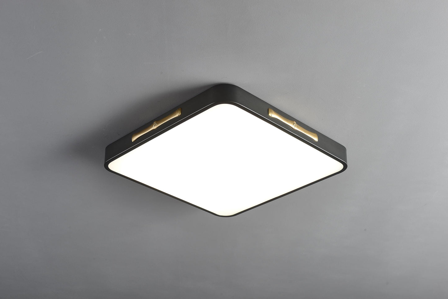 Trendy Copper and Black Lighting – Modern Acrylic Ceiling Lamp with Artistic Design for Contemporary Homes