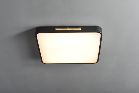 Trendy Copper and Black Lighting – Modern Acrylic Ceiling Lamp with Artistic Design for Contemporary Homes
