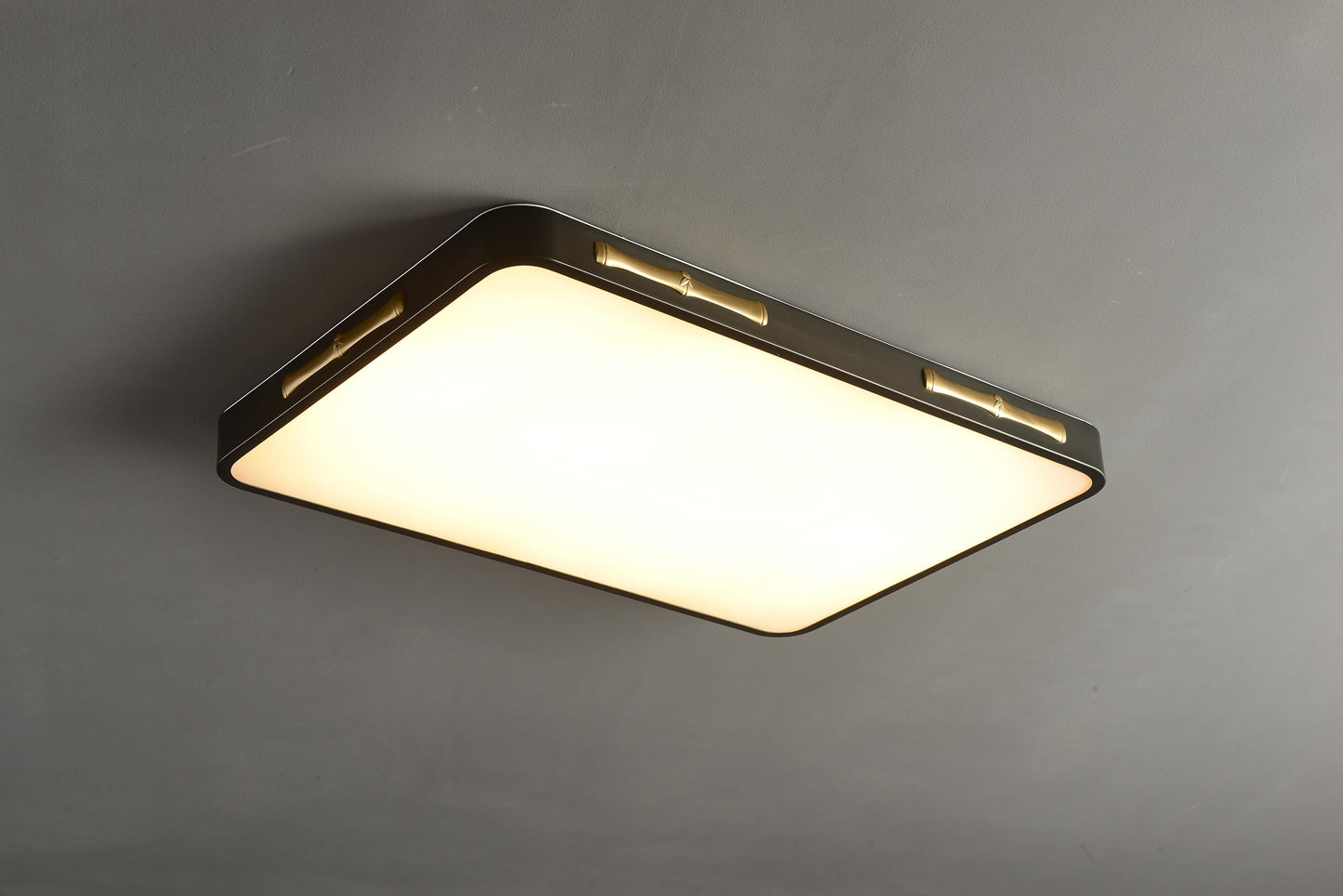 Fashionable Copper and Black Ceiling Fixture | Modern Acrylic Pendant Light