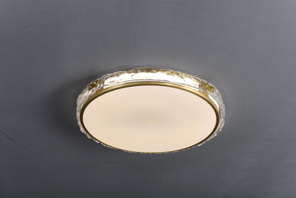 Vintage Copper and Black Ceiling Lamps with Glass Shade for Contemporary Homes