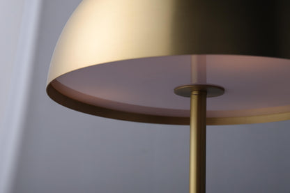 Rustic Industrial Copper Table Lamp | Vintage Copper Finish Bedside, Desk, and Home Office Lighting