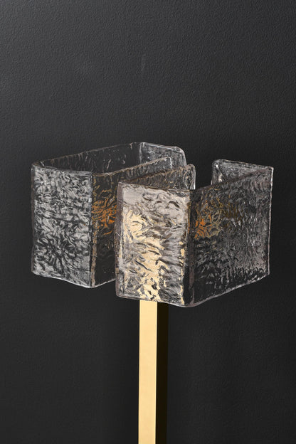 Modern Vintage Copper Table Lamp with Handcrafted Copper and Glass Design | Industrial Style Bedside Accent Lighting